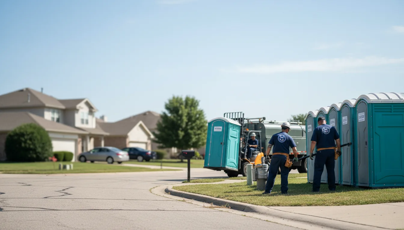 Porta Potty Rental in Bloomington, WI near me